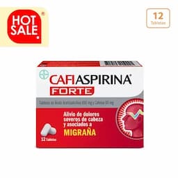 Cafiaspirina Forte x 12 Tabletas-0