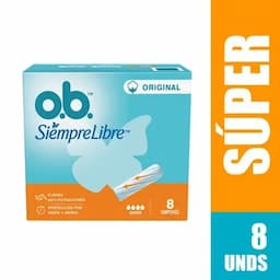 Tampones OB Originales Super x 8 unds-0