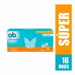 Tampones OB Originales Súper x 16 unds-0