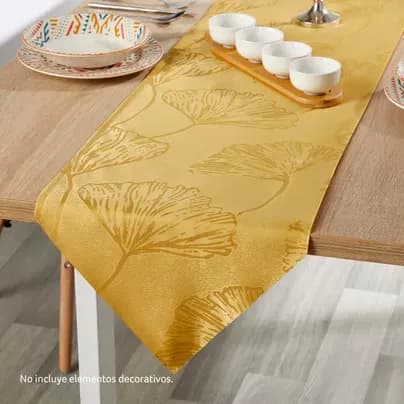 Camino de mesa Mostaza
