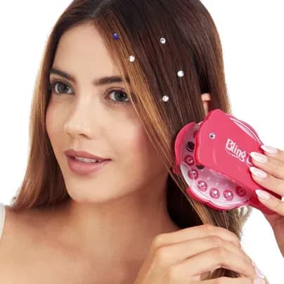 Maquina Grapadora Gemas de Cabello