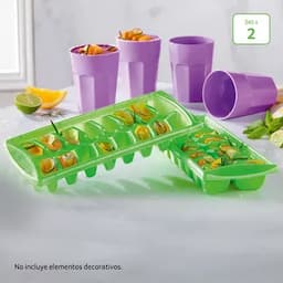 Set x 2 cubetas verde limón-0