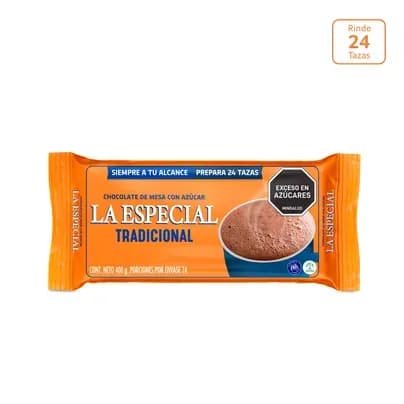 Chocolate La Especial Barra x 400g