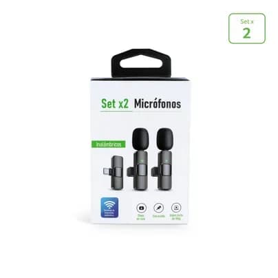 Set x 2 microfonos