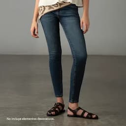 Tennis Jean super slim cinco bolsillos azul 4-0