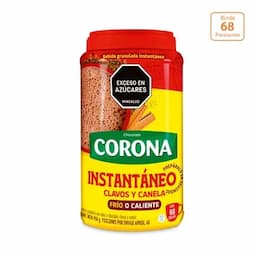 Chocolate instantáneo Corona clavos y canela x 950g-0