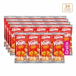 La Especial Maní Kraks Original x 24 unds x 25g c/u -0