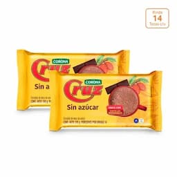 2 Chocolate Cruz x 14 pastillas x 100g c/u-0