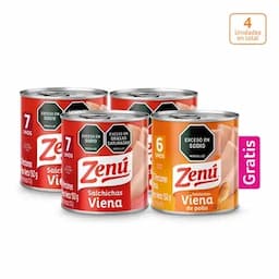 Salchichas Viena x 150g c/u-0