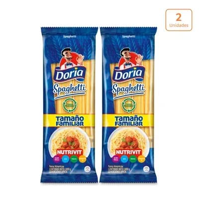 Spaghetti Doria Clásica x 1.000g c/u