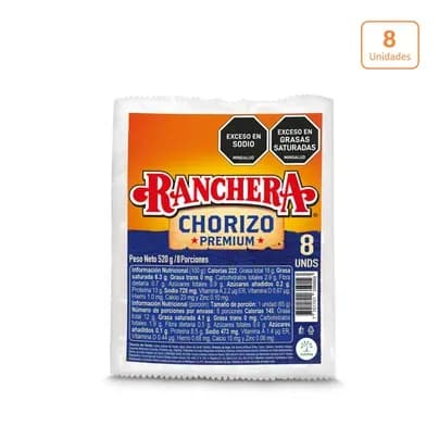 Chorizo Ranchera x 520g