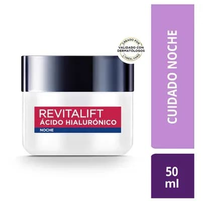 Crema Facial De Noche Revitalift Ácido Hialurónico x 50ml