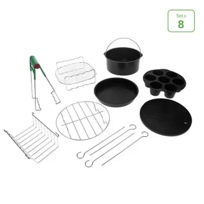 Accesorios Airfryer X 8 Piezas