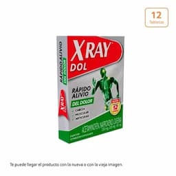 X Ray Dol x 12 Tabletas-0