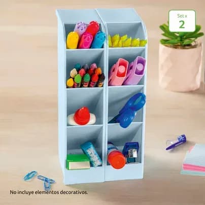 Set X 2 Organizadores De Escritorio