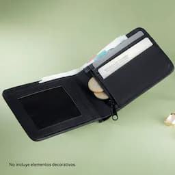 Billetera Masculina Negra-0