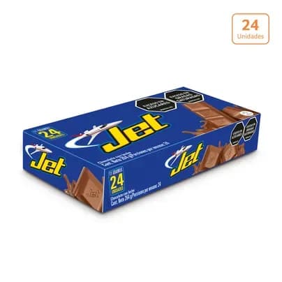 Jet Leche x 24 unds x 11gr c/u