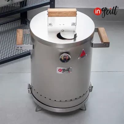 Mini barril ahumador x 6 libras