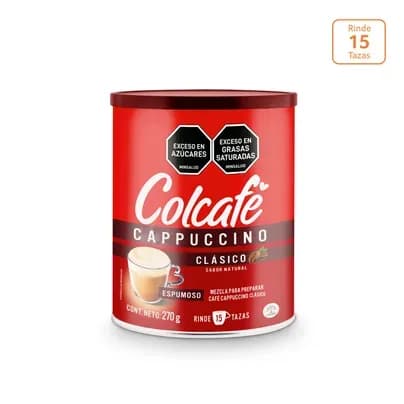 Cappuccino Colcafé Clásico lata x 270gr