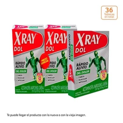 X ray Dol pague 28 lleve 36