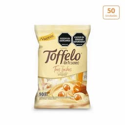 Toffelo Tres Leches Bolsa x 50 unds x 250g-0