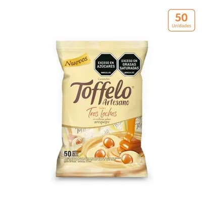Toffelo Tres Leches Bolsa x 50 unds x 250g
