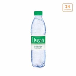Agua potable con gas Livean 24 unds x400ml-0