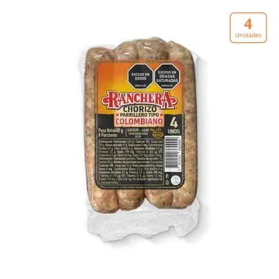 Chorizo Colombiano Ranchera x 400g