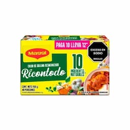 Caldo de gallina desmenuzado Maggi Ricontodo x 108g – Paga 10 lleva 12 unds -0