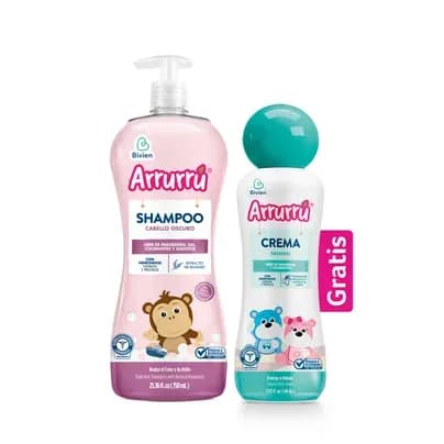 Shampoo Arrurú Cabello Oscuro x 750ml