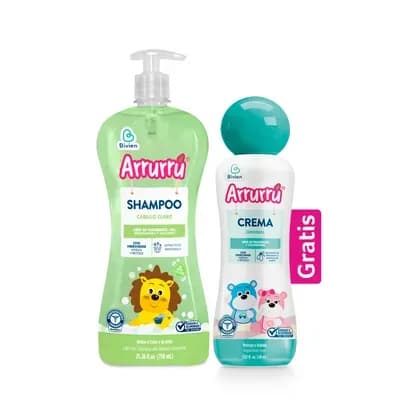 Shampoo Arrurú Cabello Claro x 750ml