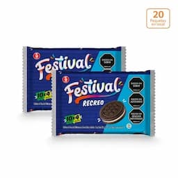 Galletas Festival Recreo x 360g x 10 paquetes x 4 unds c/u-0