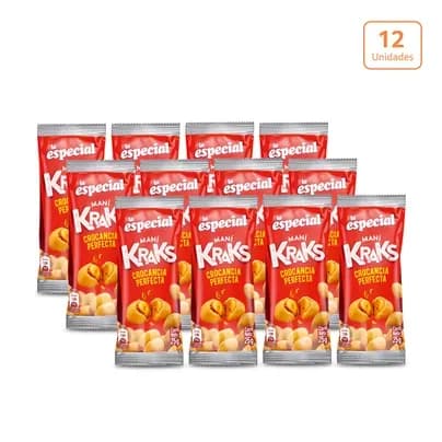 La Especial Maní Kraks Original x 12unds