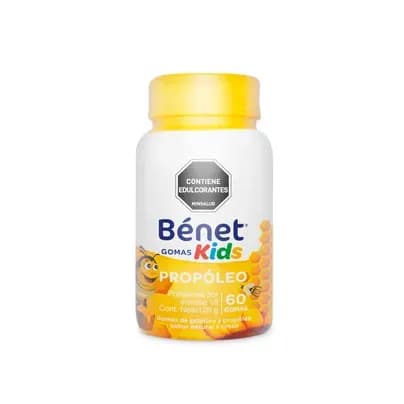 Gomas Bénet Niños Propóleo x 60 unds