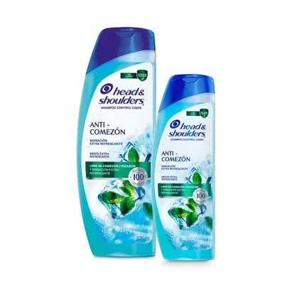 Shampoo H&S Anti-Comezón x 375ml + 180ml