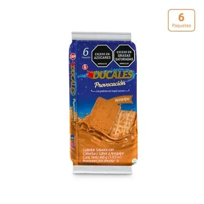 Galletas Ducales Provocación Arequipe x 6 unds x 168gr