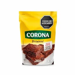 Mezcla lista para Brownies Corona x 350g-0