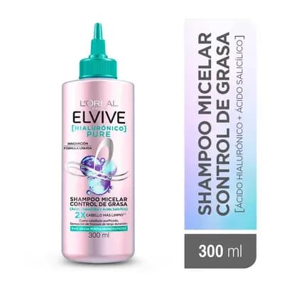 Shampoo Elvive Micelar x 300ml