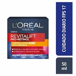 Crema Facial De Día Revitalift Retinol FPS17 x 50ml-0