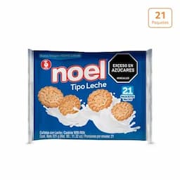 Galletas Noel tipo Leche x 321g x 21 Paquetes-0