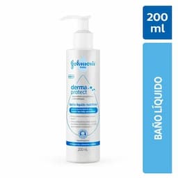Baño líquido Johnson's Baby Derma Protect x 200ml-0