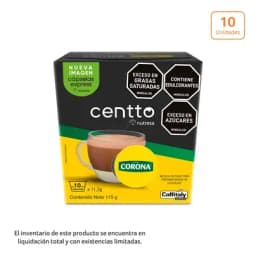 Cápsulas Centto Corona x10 unds x11g c/u-0