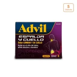 Advil Espalda y Cuello x 5 Cápsulas-0