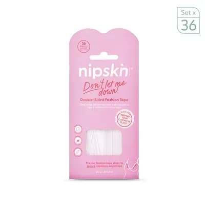 Cinta Doblefaz Nipskin Transparente x 36 Und
