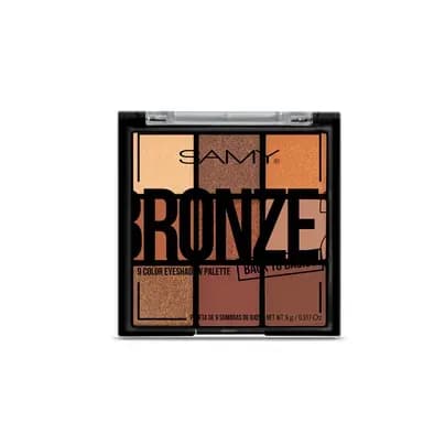 Paleta De Sombras Samy x 9 Tono #18 Bronze 2 x 9g