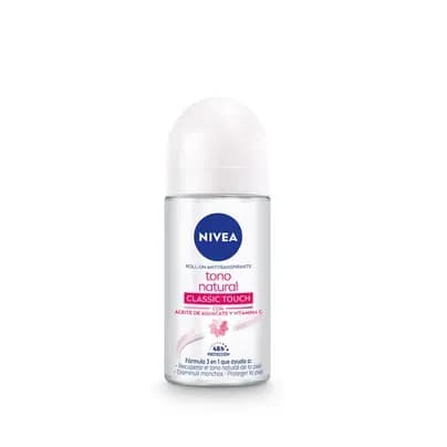 Desodorante Nivea Roll on Aclarado Natural x 50ml