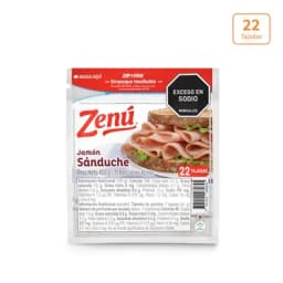 Jamón sánduche Zenú x 450g-0