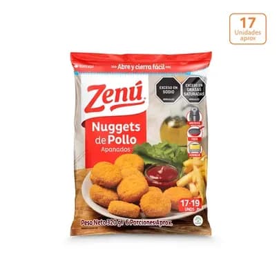 Nuggets de pollo Zenú x 320g