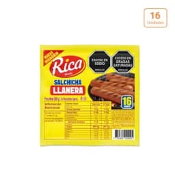 Salchicha Llanera Rica x 500g-0
