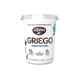 Yogurt griego natural Alpina x 1000g-0